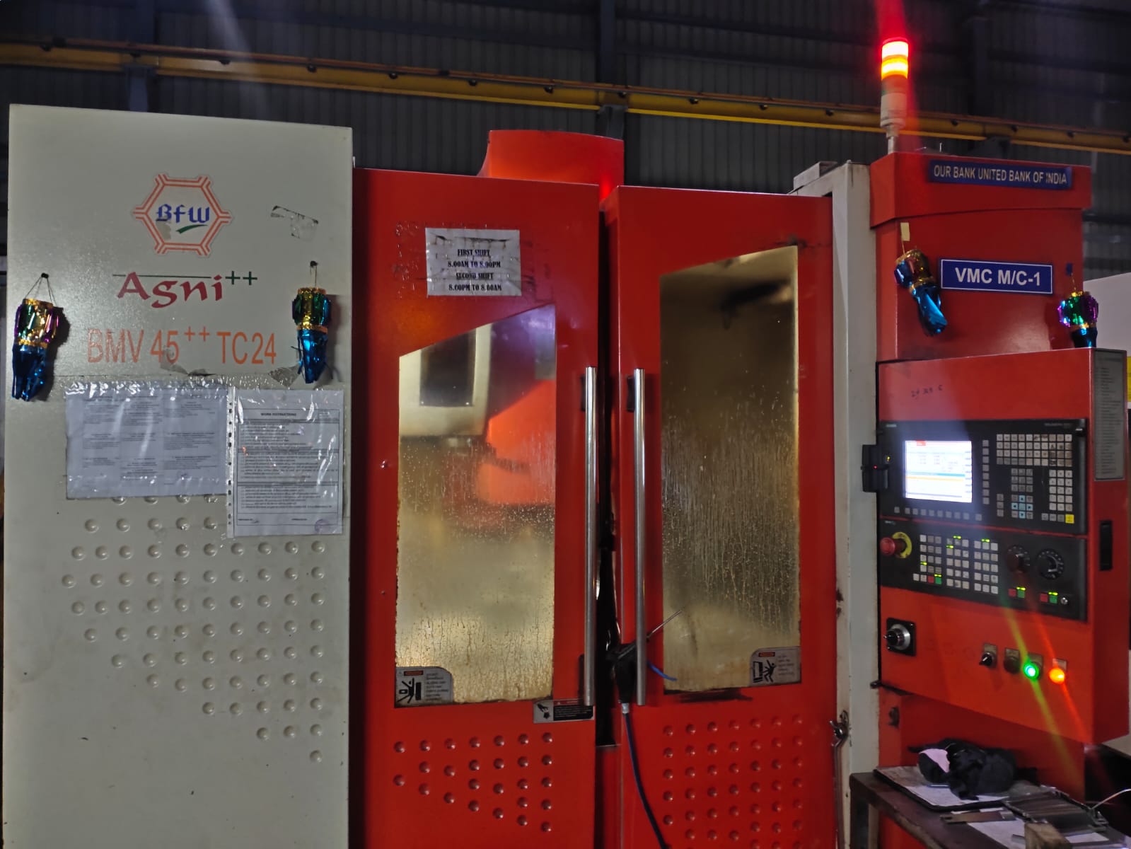 Manufacturing Floor Area